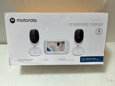 Motorola 5.0  Video Baby Monitor Two Camera Pack VM75-2 Two-Way Talk NEW SEALED