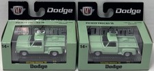 Lot Of 2 M2 Machines 1978 Dodge Adventurer 150 R110 Green Pickup Trucks Diecast Lot Of 2 M2 Machines 1978 Dodge Adventurer 150 R110 Green Pickup Trucks Diecast