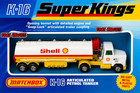 MATCHBOX SUPERKINGS K16 SERIES SHELL TANKER POSTER 1970