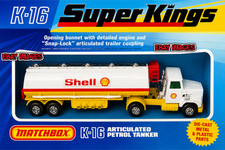 MATCHBOX SUPERKINGS K16 SERIES SHELL TANKER POSTER 1970