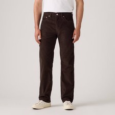 Levi's Men's 505 Regular Fit Straight Jeans - Black Coffee Corduroy 38x32