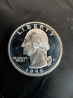 1998-S Washington Quarter 90% Silver Proof