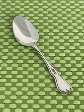 Oneida MORNING BLOSSOM Stainless Teaspoon Profile Burnished Flatware - 6"