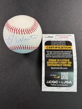 JJ WETHERHOLT SIGNED RAWLINGS MLB BASEBALL W/ JSA COA CERT AUTO CARDINALS 4894