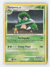 Torterra 30/100 Rare Majestic Dawn Pokemon Damaged on eBay