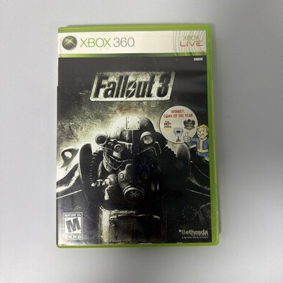 Fallout 3 (Microsoft Xbox 360, 2008) Complete and Tested