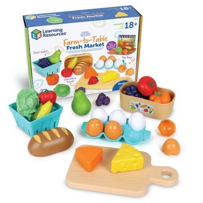 Learning Resources New Sprouts Frischemarkt, ab 18 Monaten, Spielzeug für 2-jähr