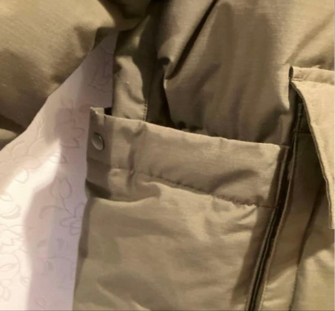 Snow Peak Down Pullover Bonfire Outer Jacket Khak… - image 6