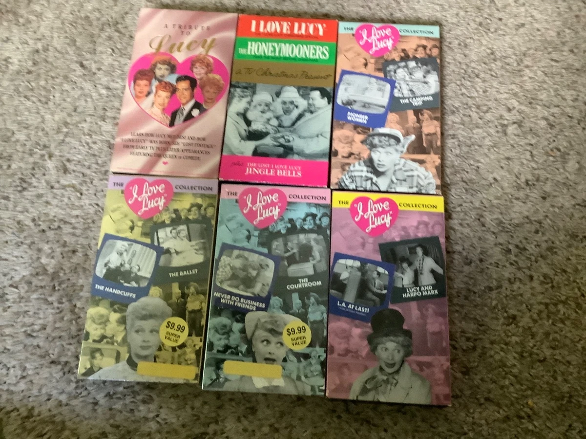 かなり希少！ The Lucy Show 4巻セット VHS I Love Lucy (1951 TV series) Box Set VHS Tapes for sale | eBay