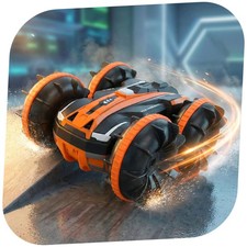 RC ferngesteuertes Fahrzeug für Wasser und Land, Stunt-Auto, Amphibien-Modell