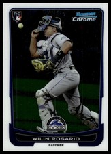 2012 Bowman Draft Picks & Prospects Wilin Rosario #21 Chrome