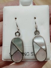 Designer Sterling Silver Pink & White Mother ...