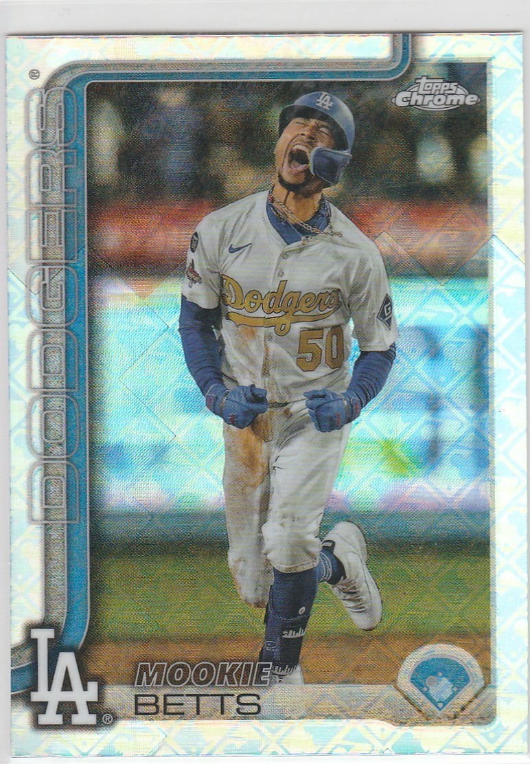 2025 Topps Chrome Logofractor Mookie Betts Logofractor  Image Variation #50
