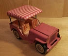 Vintage 1960s PINK TONKA SURREY JEEP #350 *as Is*
