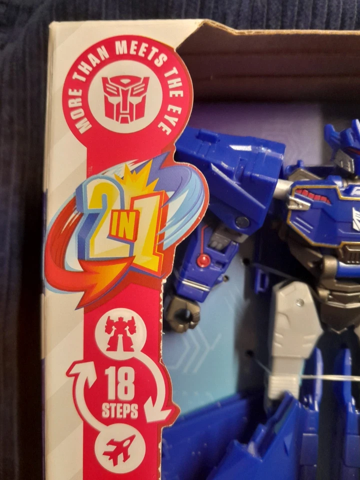 Transformers Earthspark Deluxe Soundwave Deluxe MIB Distribution Error Season 4 - Image 2 of 4