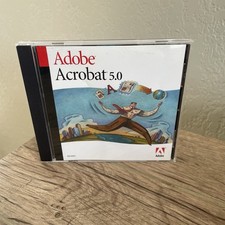 Adobe Acrobat 5.0 for Windows CD for Windows with Serial Number