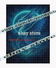 500 piece jigsaw puzzle Ice Dragon Spirit Fantasy celestial