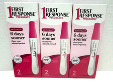 x3/2pk First Response Early Result Pregnancy Test EXP 2027 results in 3 min READ