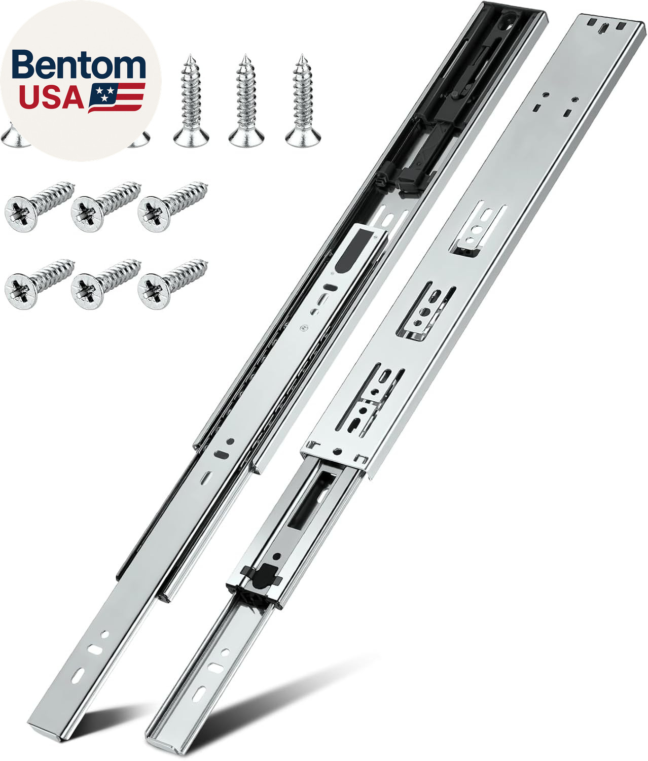 22 Inch, Heavy Duty Cabinet Drawer Slides