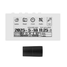 HAMGEEK RW01-BL Backlit Mini E-Ink Reader E-Book Reader for Weather Clock Image 