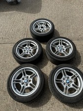 BMW E39 5 Series 5x 17” Style 66 Alloy Wheels #2229035/2228995 - 8J/9J - Rd Desc
