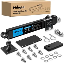 Nilight Adjustable Sway Control Kit with On/Off Control & Double Friction Pads
