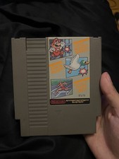 Super Mario Bros Duck Hunt World Class Track Meet Nintendo NES Game 