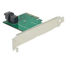 Delock PCIe x4 Card to SFF-8643 NVMe Adapter U.2 12Gbps