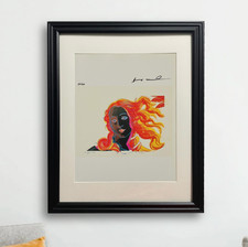 Andy Warhol Hand-Signed Original Print With COA & +$3,500 USD Appraisal Included