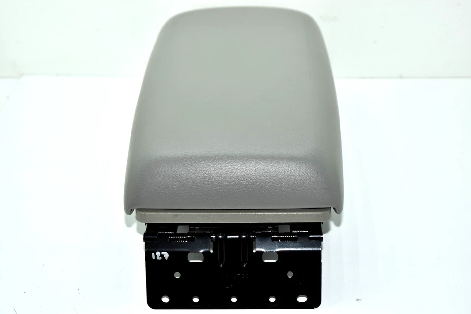 💎 2007-2009 Saturn Aura gris consola central vinilo reposabrazos deslizante almacenamiento OEM Foto 4 de 4