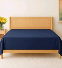 Twin Size Flat Sheet - Hotel Quality Top Flat Bed Sheet Only - Ultra-Soft,...