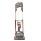 Vintage Mattel Musical Man On The Flying Trapeze Tin Litho Wind-Up Toy Parts Onl