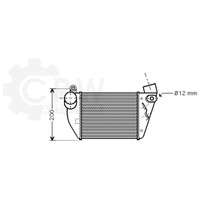 LadeluftküHler Passend FüR Audi Tt 8N3 1.8 T Quattro Roadster 8N9