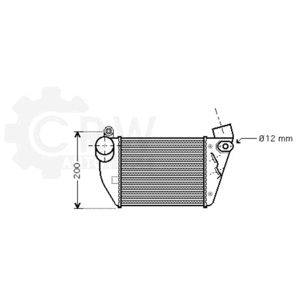 LadeluftküHler Passend FüR Audi Tt 8N3 1.8 T Quattro Roadster 8N9-image