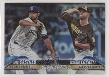 2018 Topps Update Rookie Combos Rainbow Foil Jose Castillo Walker Lockett m1u