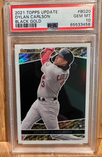 2021 Topps Update Topps Black Gold Dylan Carlson RC #BG-20 Cardinals Orioles Cub
