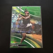 2025 Topps Chrome - Naomi Osaka #80 Green Refractor /99
