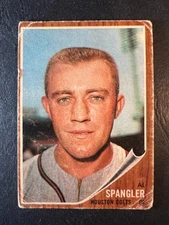 1962 Topps Al Spangler #556, creased, low grade - 50% off 5 or more under $5