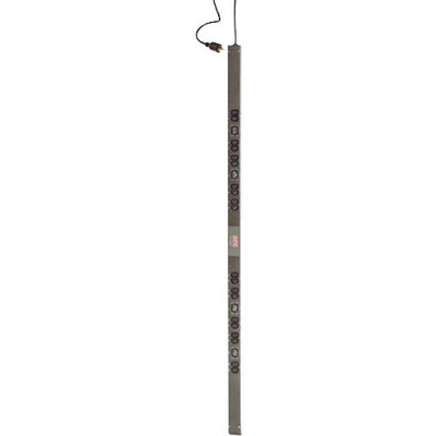APC NetShelter Basic Rack PDU, Zero U, 20A, 208V, 20 C13 and 4 C19 outlet