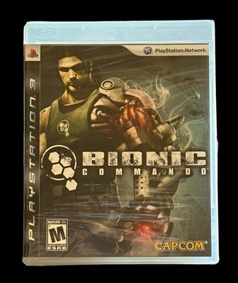 Bionic Commando PS3 PlayStation 3 Capcom 2009 Action Adventure Sealed - Pls Read