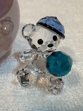 Swarovski Kris Bear - Let's Play Ball #1119925. Mint In Box & Retired.
