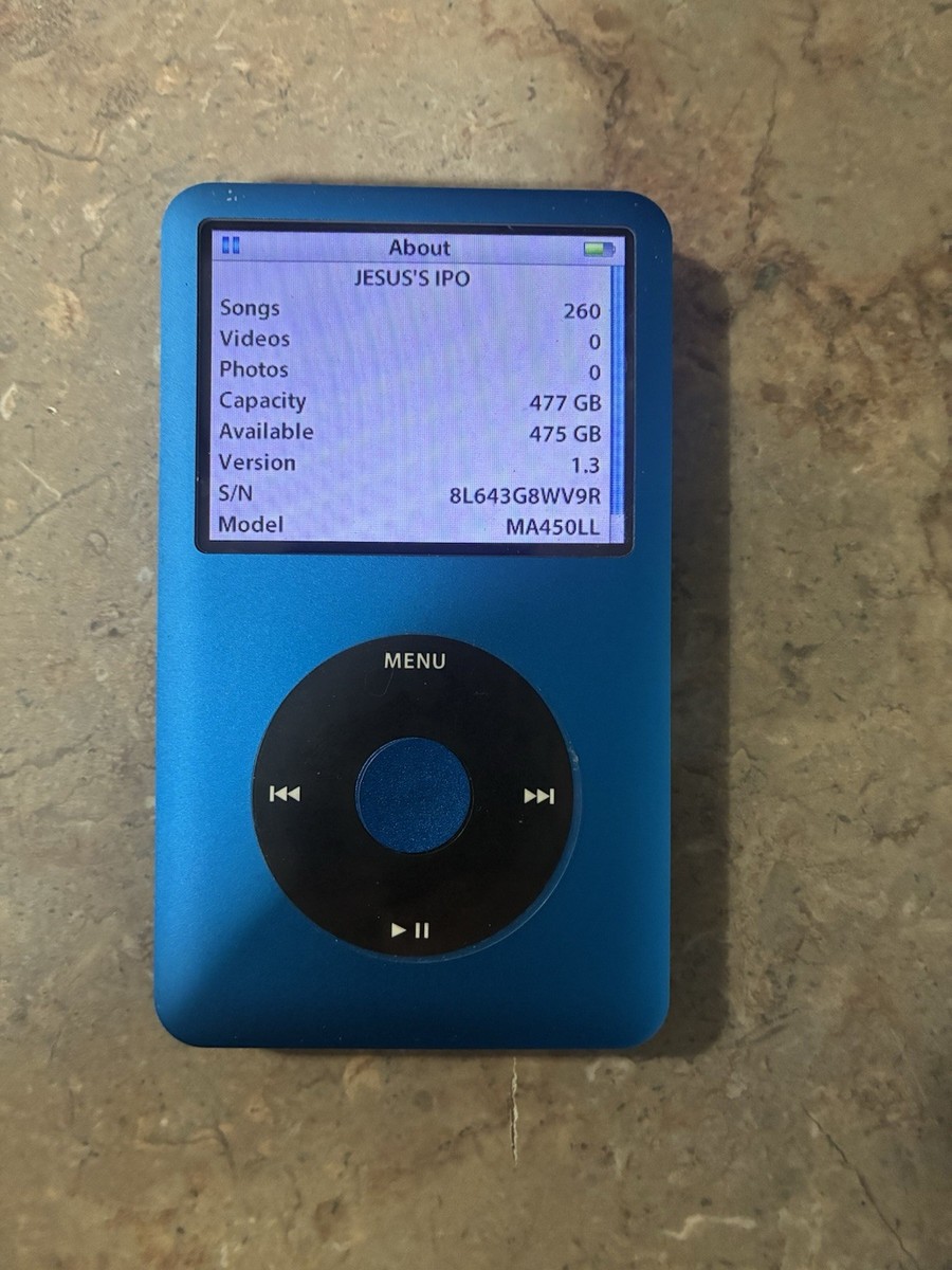 Apple iPod 5.5 Generation 64MB Ram iFlash Quad 512GB SSD 3000mAh
