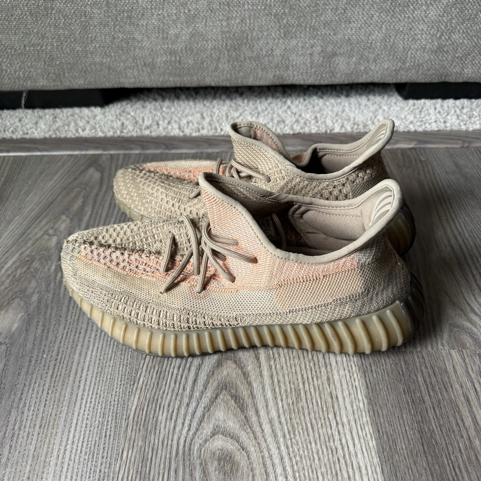 Adidas Men's Yeezy Boost 350 V2 Sand Taupe Size 11 thumbnail 6
