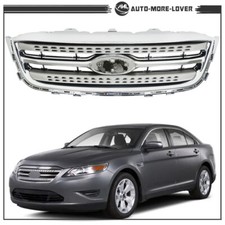For Ford Taurus Limited Se Sel 2010 2011 2012 Front Bumper Upper Grille Chrome