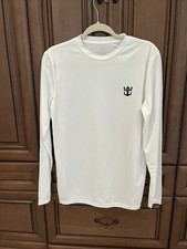 Womens/Mens Unisex Royal Caribbean White Rash Guard Sunshirt Small NWOT Nautical
