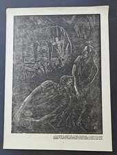 Vintage CUBAN Revolution Print #2 Portrays Fiery 1960 FIDEL CASTRO Havana Speech