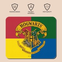 Harry Potter Mauspad Mousepad Hogwarts Schulwappen 22X18Cm