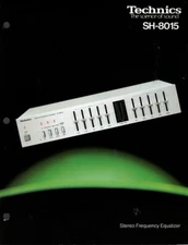 Technics - SH-8015 Equalizer - Original Sales Brochure -
