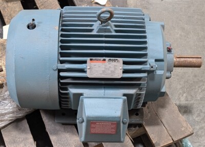 USED 20 HP Reliance Electric 841XL Severe Duty AC Motor 1760 RPM 460V 256T Frame