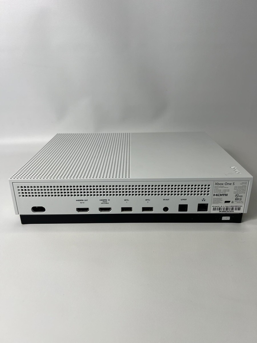 Xbox One S Console White Model 1681 (FOR PARTS OR NOT